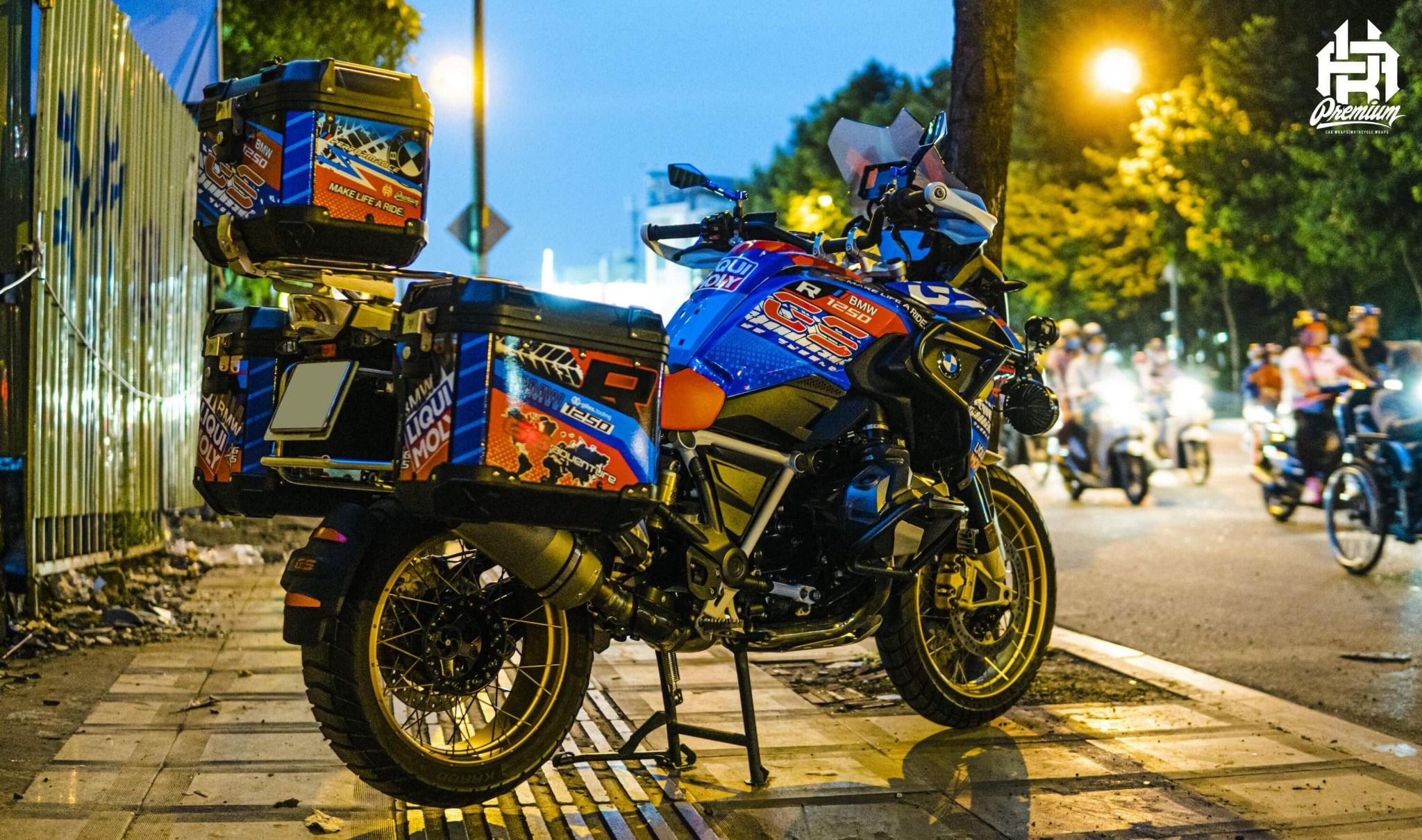  Tem xe BMW R 1250 GS - 009 
