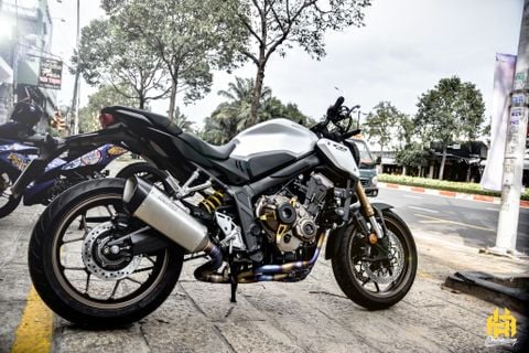 Honda CBR 650R Dán đổi màu trắng bạc cao cấp