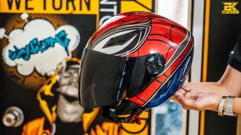  Dán decal nón bảo hiểm - 002 