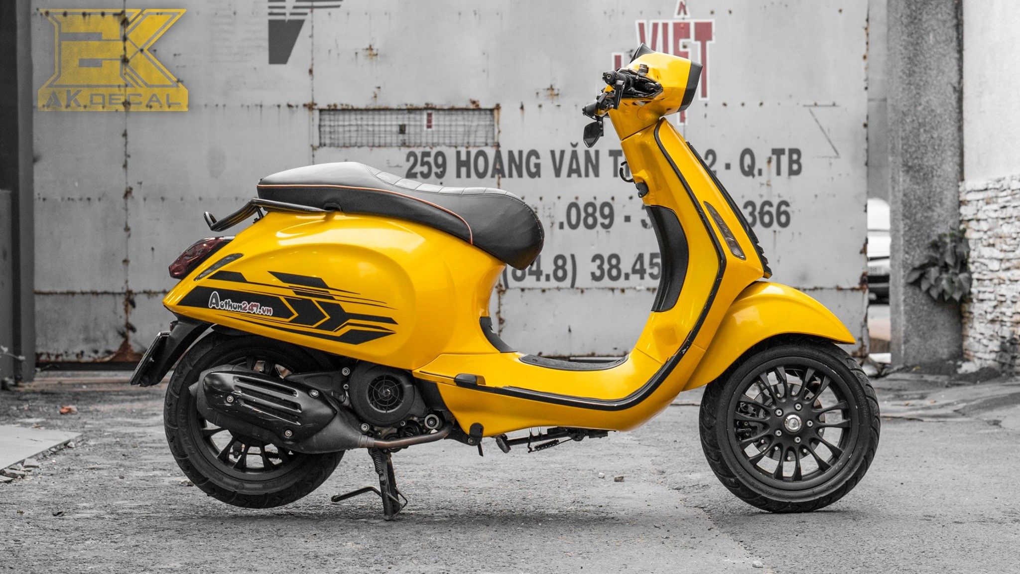 Tem xe Piaggio Vespa Sprint - 006 - AK Premium