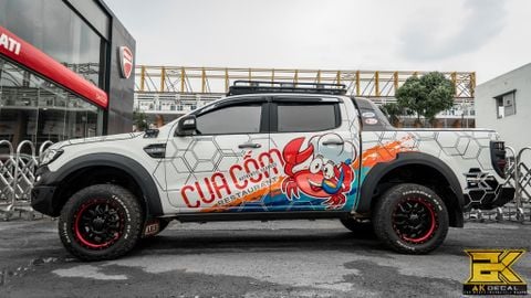 decal xe bán tải ford ranger