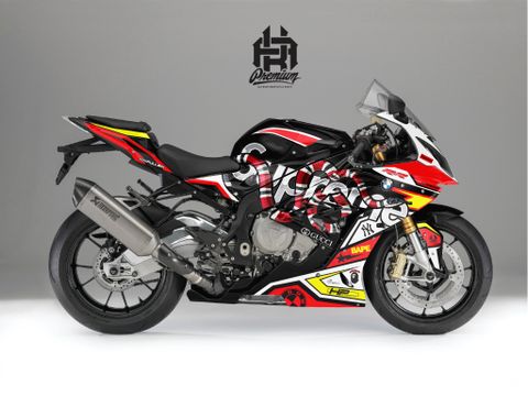 Supreme Decal cho BMW S1000RR