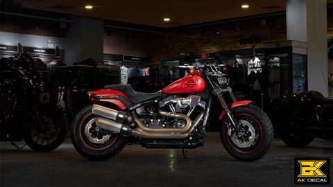  Tem xe Harley Davidson Fat Bob - 001 