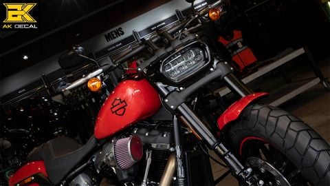  Tem xe Harley Davidson Fat Bob - 001 