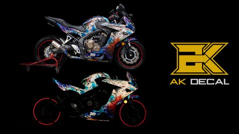  Tem xe Honda CBR 650F - 002 