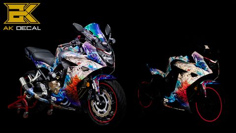  Tem xe Honda CBR 650F - 002 