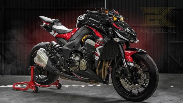 lên tem cho Kawasaki Z1000