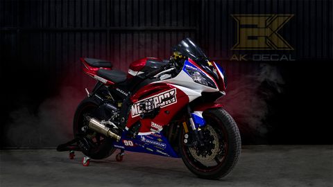  Tem xe Yamaha R6 - 001 