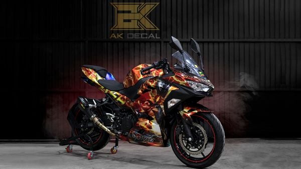 decal Kawasaki Ninja 400