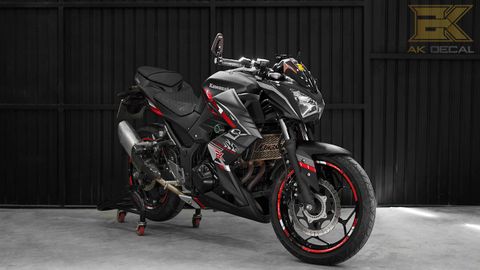  Tem xe Kawasaki Z300 - 001 