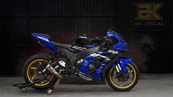 decal dán xe Kawasaki ZX10R