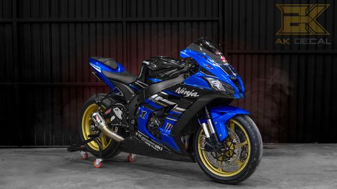  Tem xe Kawasaki ZX10R - 007 