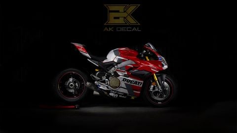 decal tem xe ducati panigale v4