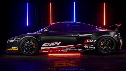  Tem xe Audi R8 - 001 