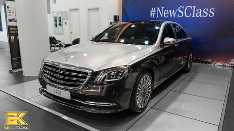  Tem xe Mercedes S450 - 001 