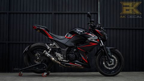  Tem xe Kawasaki Z300 - 002 