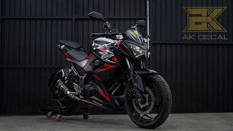  Tem xe Kawasaki Z300 - 002 