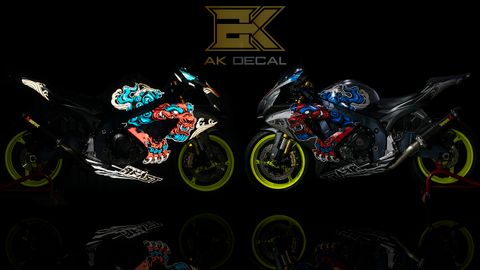  Tem xe Suzuki GSX R650 - 001 