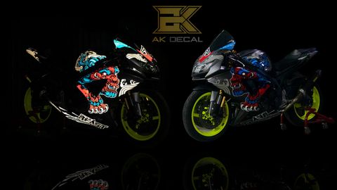 Tem xe Suzuki GSX R650 - 001 