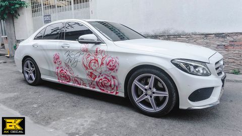  Tem xe Mercedes C300 - 001 