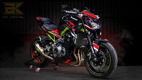  Tem xe Kawasaki Z800 - 001 