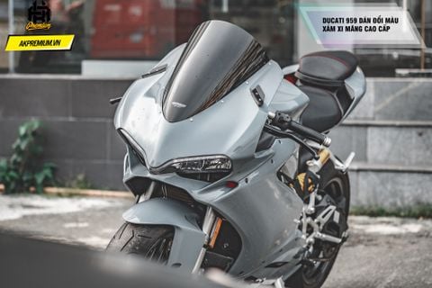 Ducati Panigale 959 đổi màu xám xi măng
