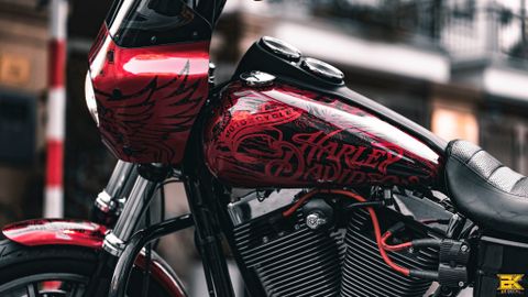 Harley Davidson Dyna Low Rider Dán Decal