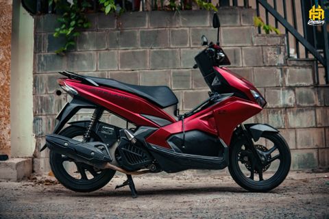 Honda AirBlade Dán Đổi Màu Đỏ Candy Mờ Độc Đáo