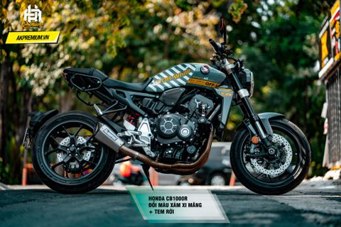 Chiếc Honda CB 1000R Neo Sport lên tem Off-White cực ngầu