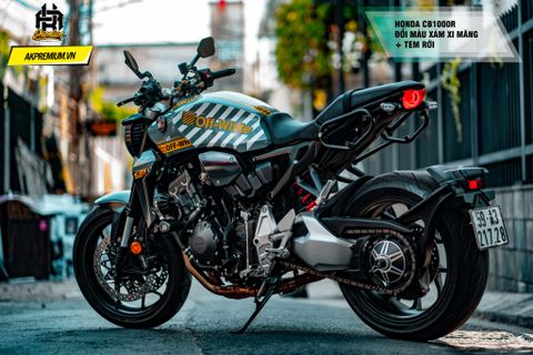 Chiếc Honda CB 1000R Neo Sport lên tem Off-White cực ngầu
