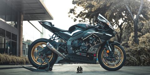 Honda CBR 1000RR SP1 lên tem bò rừng Redbull cực ngầu