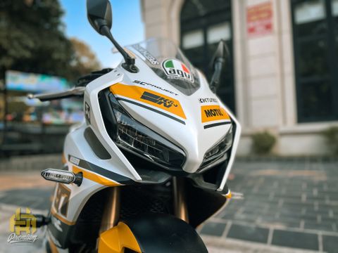 Honda CBR 650R Cực đẹp trong bộ decal trắng ngọc trai mới