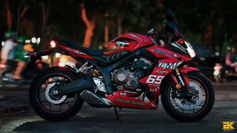 Honda CBR 650R tem cá mập