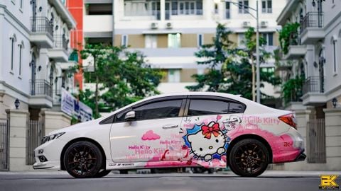 Honda civic hello kitty