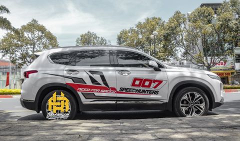 Tem rời thể thao cho Hyundai Santafe