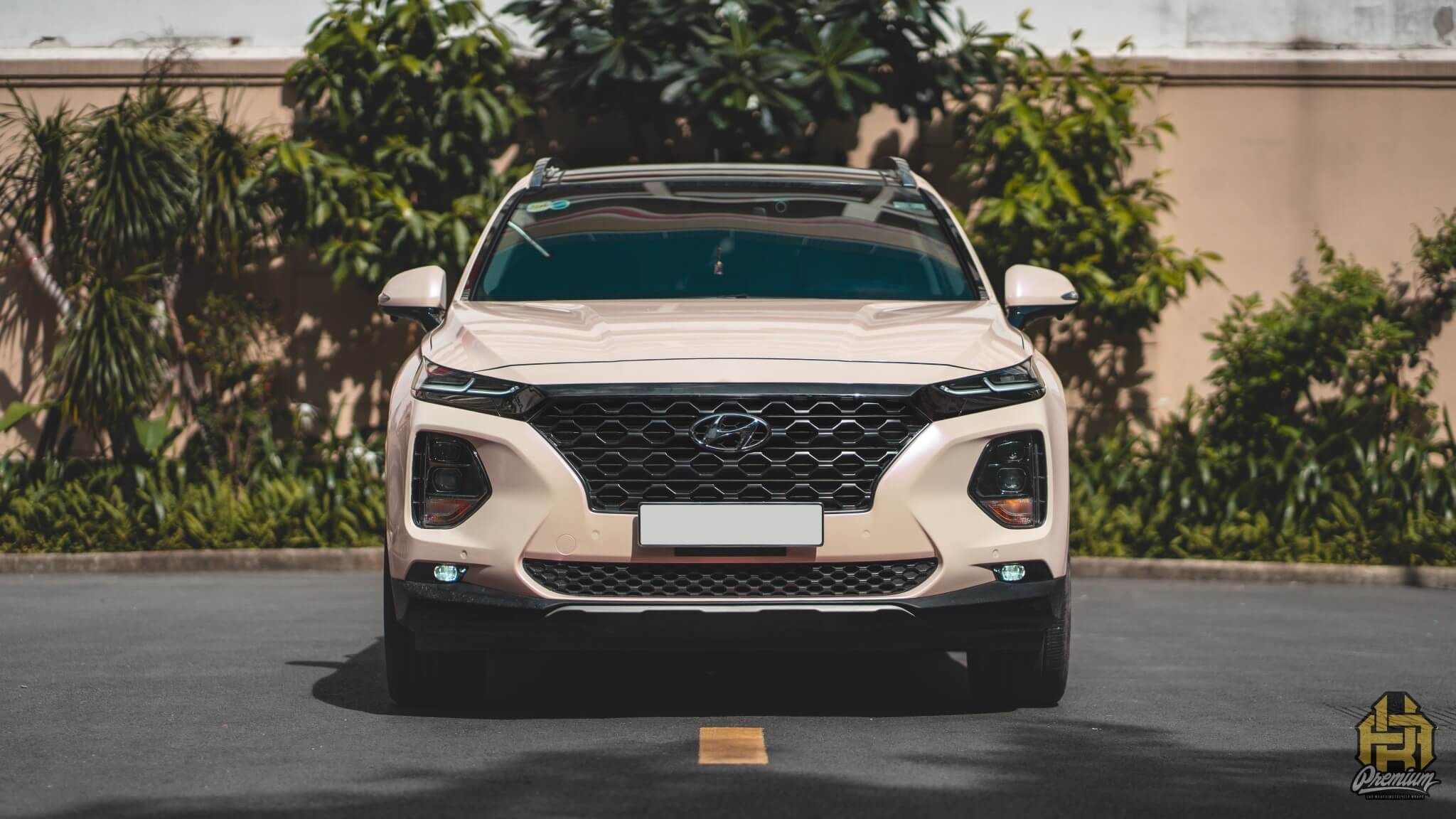  Tem xe Hyundai Santafe - 002 