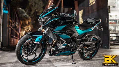  Tem xe Kawasaki Z300 - 007 