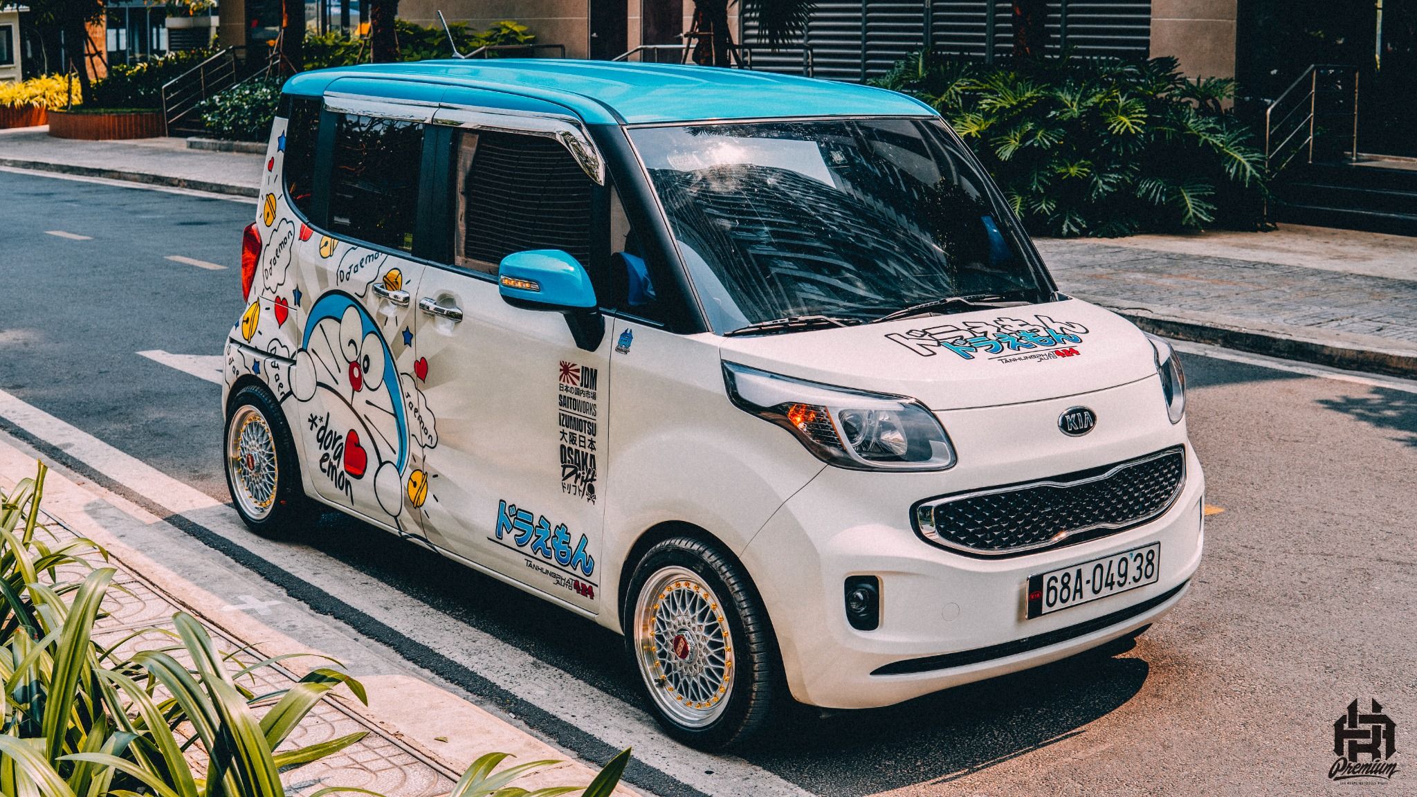  Tem xe KIA Ray - 001 