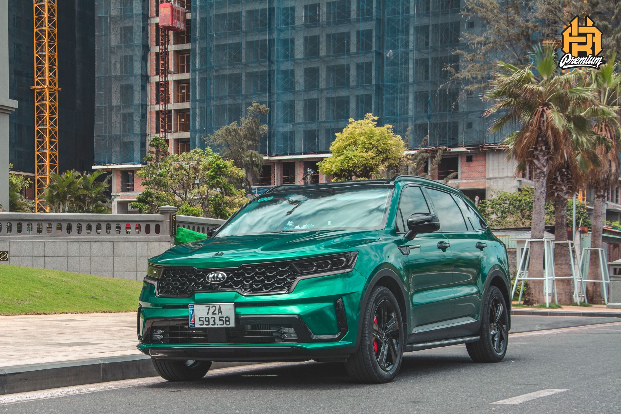 Tem xe Kia Sorento - 001 