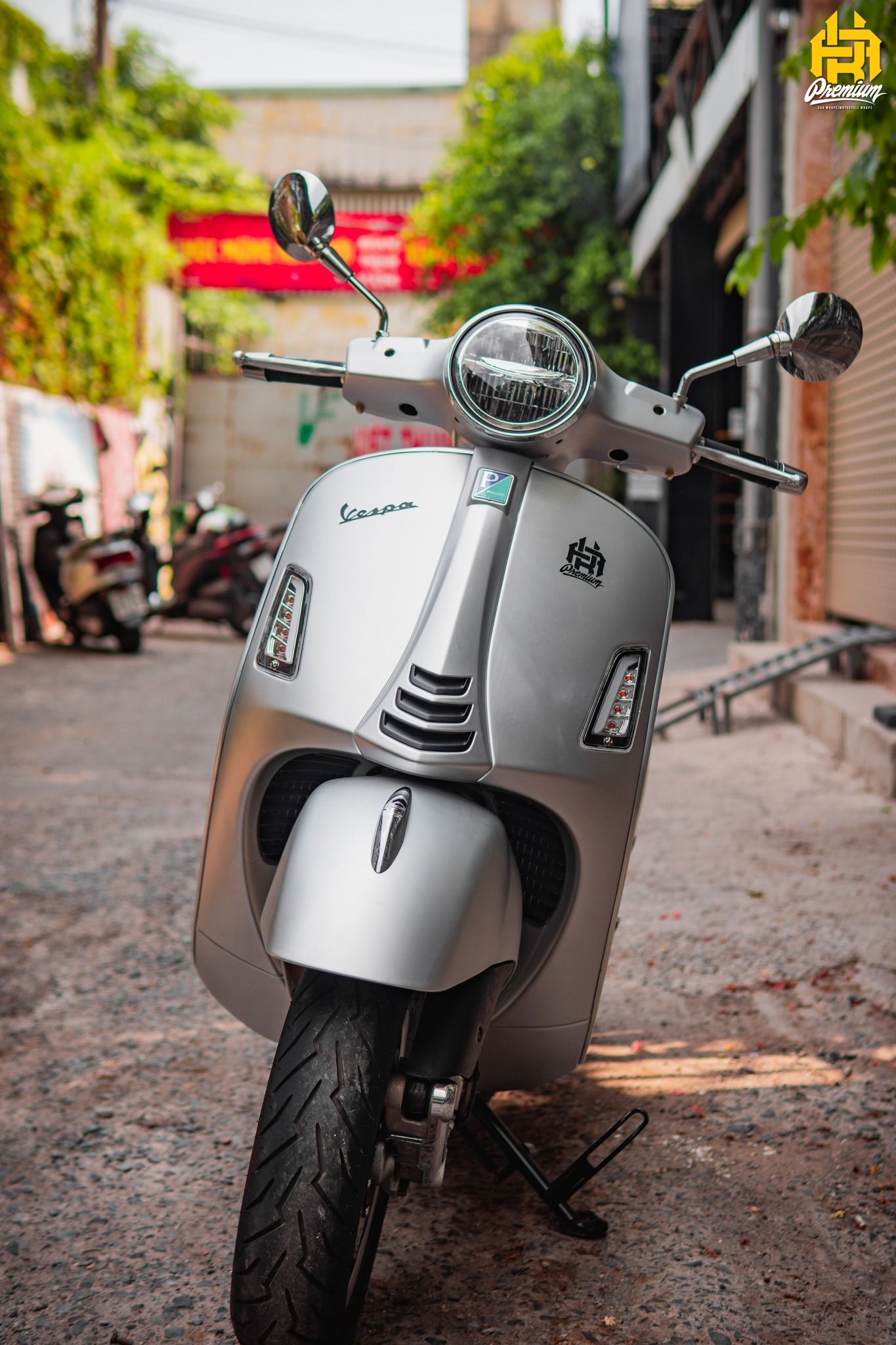  Tem xe Piaggio Vespa GTS - 004 