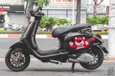Vespa Sprint lên tem gấu Lotso đang cực hot