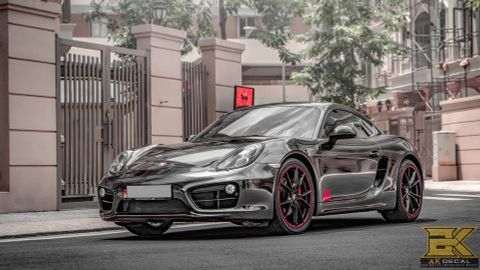  Tem xe Porsche Cayman S - 001 