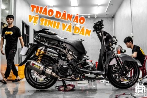 SH 150i Dán Decal Xám Chì Mờ
