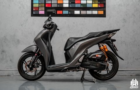 SH 150i Dán Decal Xám Chì Mờ