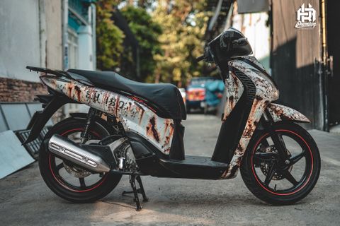 Sh 150i Dán Decal rỉ sét