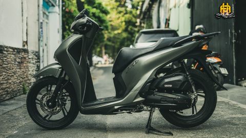 SH 300i Dán Đổi màu Xanh Rêu