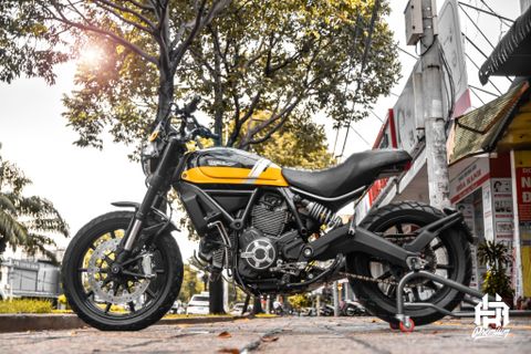 Ducati Scrambler vàng đen cực chất