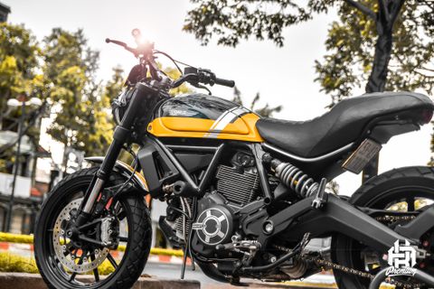 Ducati Scrambler vàng đen cực chất
