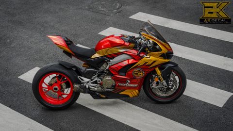 ducati v4s power rangers