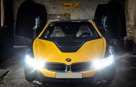  Tem xe BMW i8 - 001 
